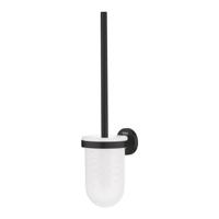 GROHE Essentials Toiletborstelhouder - wandmontage - rond - open - matte black 1024682430 - thumbnail