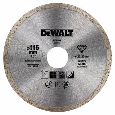 DeWALT DT3703 Diamantzaagblad Volband 115x22,23mm