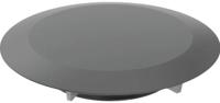 Geberit Afvoerkap Mat Zwart - thumbnail