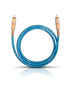 Oehlbach: NF113 DI 1000 Digitale Audiokabel RCA 10,0 meter - Blauw Oehlbach: NF113 DI 1000 Digitale Audiokabel RCA 10,0 meter - Blauw