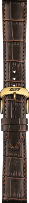 Horlogeband Tissot T1184103627700 / T600042561 Leder Bruin 20mm Horlogeband Tissot T1184103627700 / T600042561 Leder Bruin 20mm