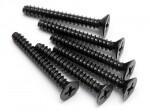 Tp flat head screw m4x30mm (6pcs) - thumbnail
