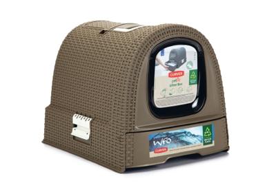 Kattenbak mokka 51x38,5x39,5 Curver Beeztees - Curver