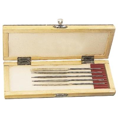 Promat/Tecwerk Diamantnaaldvijlenset | lengte 140 mm 5-delig | D 126 | D 126 - 4000840465