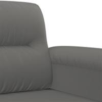 Fauteuil 60 cm microvezelstof donkergrijs - thumbnail