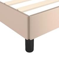 Bedframe kunstleer cappuccinokleurig 120x190 cm - thumbnail