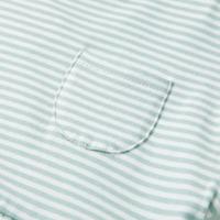 Kinderjurk met ruches aan de mouwen 104 mintkleurig - thumbnail