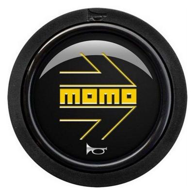 Knop MOMO SPHOARWBLKYER Geel