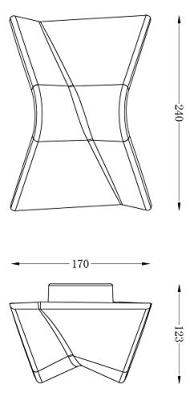 Deko Light FLY I FLY I Wandopbouwarmatuur LED vast ingebouwd Energielabel: G (A - G) 4 W Wit Deko Light FLY I FLY I Wandopbouwarmatuur LED vast ingebouwd Energielabel: G (A - G) 4 W Wit