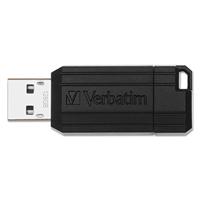 Verbatim Pin Stripe USB-stick 16 GB Zwart 49063 USB-A 2.0 - thumbnail