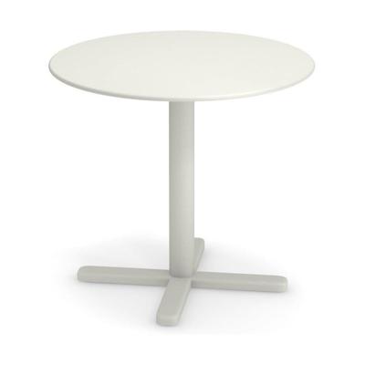 EMU Darwin tuintafel Ø80 cm inklapbaar matt white
