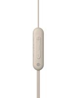 Sony WI-C100 In-ear Draadloos Beige - thumbnail