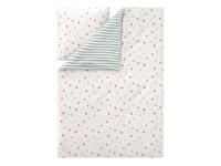 LIVARNO Microvezelsatijn beddengoed, 140 x 200 cm (Aardbeien) - thumbnail