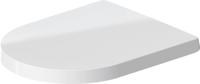 Duravit ME by Starck WC-zitting 45.8x37.4x4cm met softclose met quickrelease Kunststof wit zijdemat 0020092600 - thumbnail
