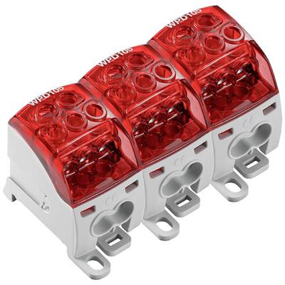 Weidmüller 2725330000 Verdeelblok Schroeven Rood 1 stuk(s)