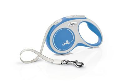 Flexi rollijn new comfort tape S blauw 5 meter
