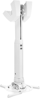 Vogels PPC 1540 Plafondbeugel voor beamer Kantelbaar, Draaibaar, In hoogte verstelbaar Afstand vloer-plafond (max.): 55 cm Wit