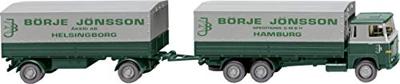 Wiking 046001 H0 Vrachtwagen Scania Vrachtwagencombinatie (Scania 111) Börje Jönsson