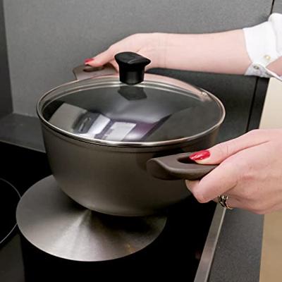 Scanpart inductie adapterplaat 26cm Kookplaat accessoire Zwart
