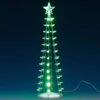 Kerstfiguur Lighted silhouette tree (green) b/o (4.5v) LEMAX - Lemax - thumbnail