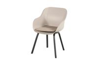 Hartman Tuinstoel 'Le Soleil' kleur Taupe/Zwart - thumbnail