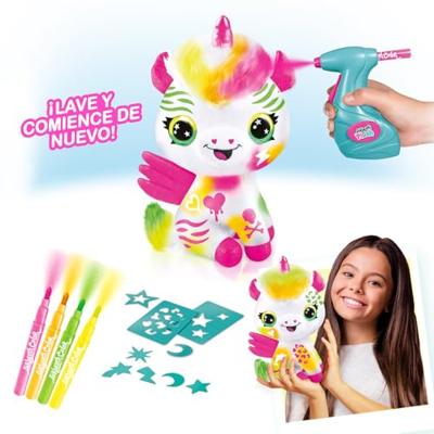 Airbrush Pluche Neon Unicorn Airbrush Pluche Neon Unicorn