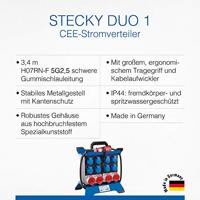 AS Schwabe Stecky DUO 1 60931 CEE-stroomverdeler 400 V 16 A - thumbnail