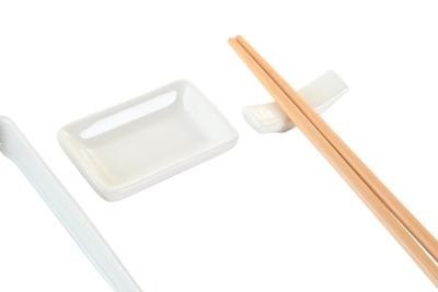 Sushi-set DKD Home Decor 24 x 7 x 2 cm Natuurlijk Wit Keramiek Orientaals Sushi-set DKD Home Decor 24 x 7 x 2 cm Natuurlijk Wit Keramiek Orientaals