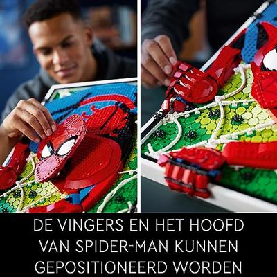 LEGO Art - De geweldige Spider-Man Constructiespeelgoed - thumbnail
