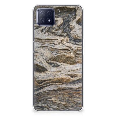 OPPO A53 5G | OPPO A73 5G | TPU | Siliconen hoesje | Steen
