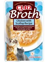 INABA Ciao Broth Chicken & Scallop - Kattensnoepje - 40g - thumbnail