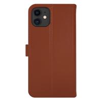 Valenta Book Case Gel Skin Apple iPhone 12 Mini Brown - thumbnail