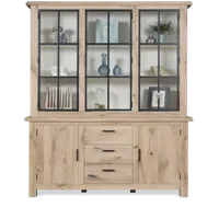 Buffetkast (3 deuren) Beaumont - Combi Nature White / RAL 9010 - thumbnail