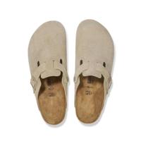 BIRKENSTOCK - Boston | faded khaki Suede Unisex - thumbnail