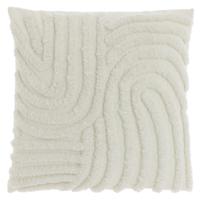 Kussen Caty 45x45 cm dove white Unique Living - Unique living - thumbnail