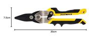 Metaalschaar Stanley FATMAX Geel Titanium - thumbnail