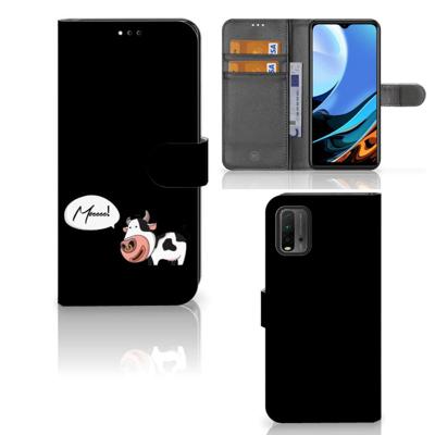 Xiaomi Redmi 9T | Poco M3 Leuk Hoesje Cow Xiaomi Redmi 9T | Poco M3 Leuk Hoesje Cow