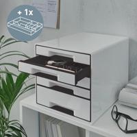 Dossierlade Leitz WOW CUBE Zwart - thumbnail