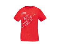 PARKSIDE Dames T-shirt (Rood, L (44/46)) - thumbnail