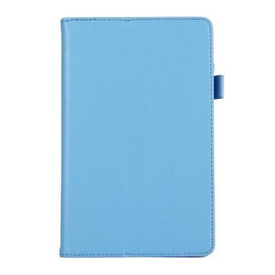 Amazon Kindle Fire 7 (2017) horizontaal Litchi structuur PU leren Flip Hoesje met houder (blauw) Amazon Kindle Fire 7 (2017) horizontaal Litchi structuur PU leren Flip Hoesje met houder (blauw)