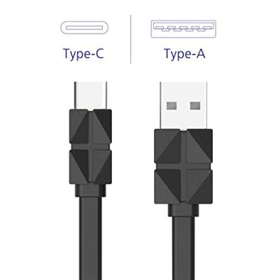 Akasa AK-CBUB43-03BK USB-kabel 0,3 m USB 2.0 USB A USB C Zwart
