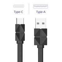 Akasa AK-CBUB43-03BK USB-kabel 0,3 m USB 2.0 USB A USB C Zwart - thumbnail