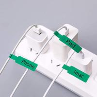 NIIMBOT A2K18638901 Etiketten (rol) 72 x 12.5 mm Groen 65 stuk(s) Kabeletiketten - thumbnail