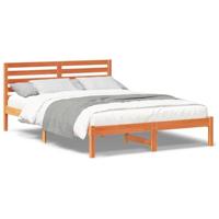 Bedframe Wasbruin 140 x 210 cm Massief grenenhout - thumbnail