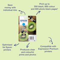 Epson Inktcartridge 202 Origineel Cyaan C 13 T 02F24010 - thumbnail