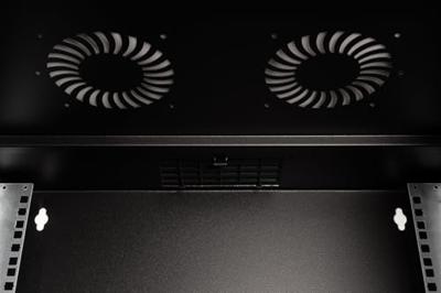 Digitus DN-49207 19inch-wandkast (b x h x d) 540 x 595 x 400 mm 12 HE Zwart, Zwart (RAL 9005) Digitus DN-49207 19inch-wandkast (b x h x d) 540 x 595 x 400 mm 12 HE Zwart, Zwart (RAL 9005)