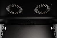 Digitus DN-49207 19inch-wandkast (b x h x d) 540 x 595 x 400 mm 12 HE Zwart, Zwart (RAL 9005) - thumbnail