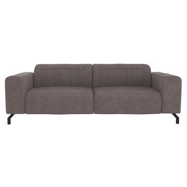 Bank Otis 3-zits - rook - grijs - Leen Bakker