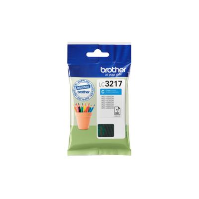 Originele inktcartridge Brother LC-3217C Cyaan - thumbnail