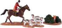 Fox hunt set of 5 kerstfiguur LEMAX - Lemax - thumbnail